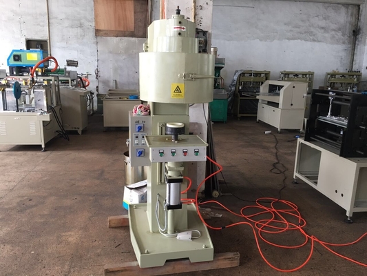 Industrial 2.2KW Oil Filter Making Machine / Seaming Machines Customized